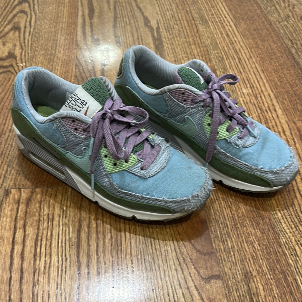 Nike Kids Sneakers - Blue and Purple